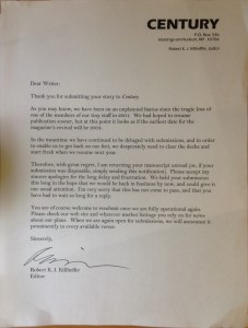 Century rejection