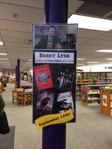 Library display at Campbell County High