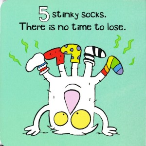 art from Five Stinky Socks